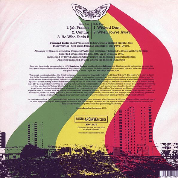 Revelation Rockers - Jah Praises (2012 FIRST PRESS)