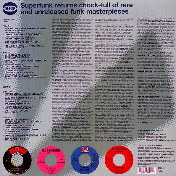 The Love Experience, The Phillips Brothers, Kim Tamanga, Etc. - Mighty Superfunk: Rare 45s And Undiscovered Masters 1967-1978 Volume 6 (2xLP)