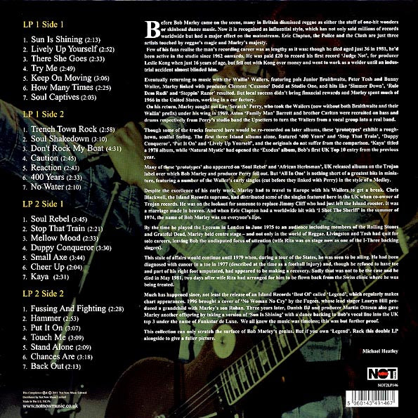 Bob Marley - A Legend: Reggae Classics (2xLP) (180g) (colored vinyl)
