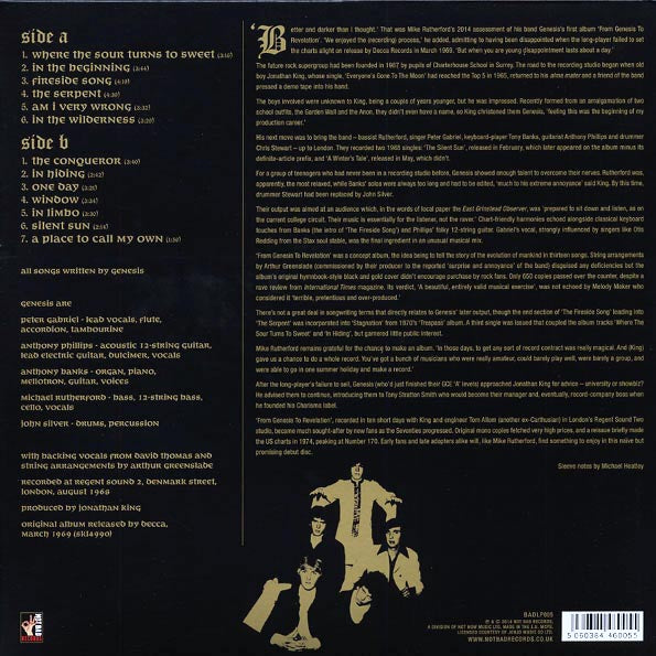 Genesis - From Genesis To Revelation (180g) (colored vinyl)