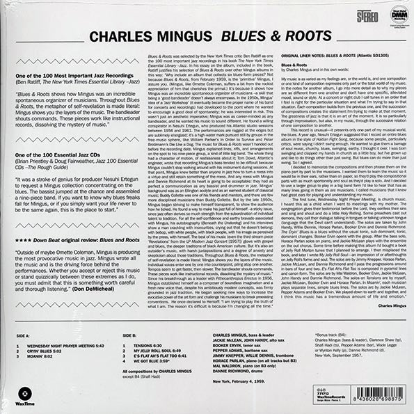 Charles Mingus - Blues & Roots (ltd. ed.) (180g)