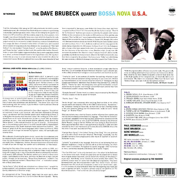 Dave Brubeck Quartet - Bossa Nova USA (ltd. ed.) (180g)