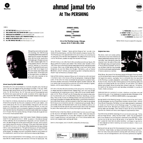Ahmad Jamal Trio - But Not For Me (Ahmad Jamal Trio At The Pershing) (ltd. ed.) (180g)