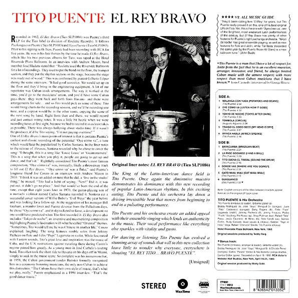Tito Puente - El Rey Bravo (+bonus track) (ltd. ed.) (180g)