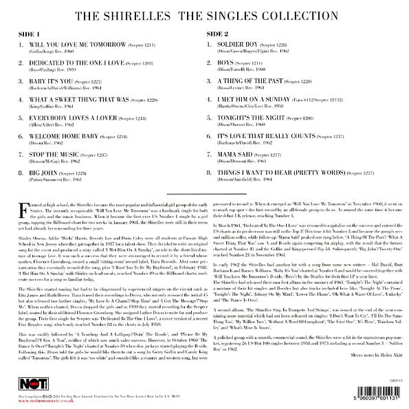 The Shirelles - The Singles Collection (180g)