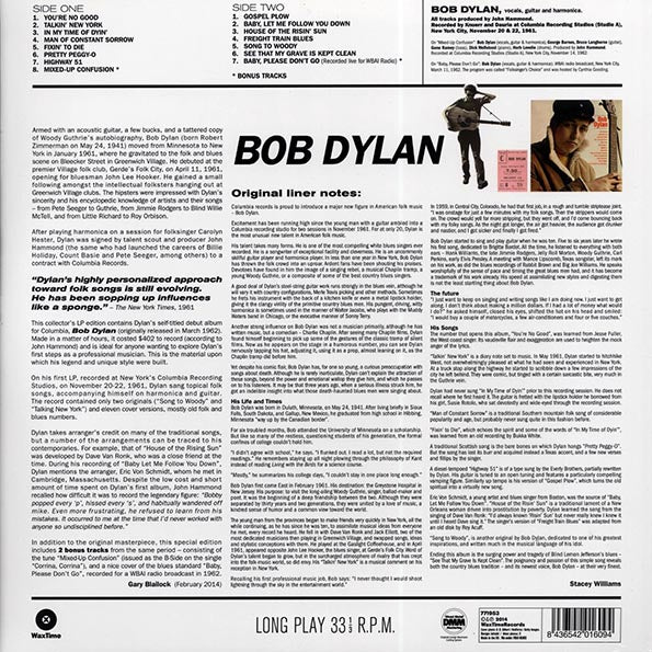 Bob Dylan - Bob Dylan (ltd. ed.) (180g)