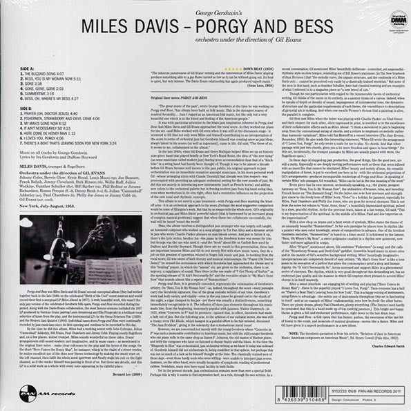 Miles Davis - Porgy And Bess (ltd. ed.) (180g)