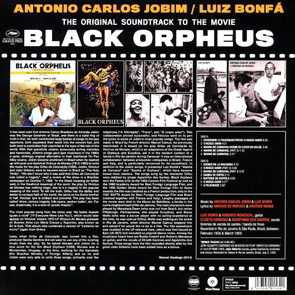Antonio Carlos Jobim, Luiz Bonfa - Black Orpheus: Original Soundtrack (180g)