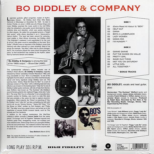 Bo Diddley - Bo Diddley & Company (+2 bonus tracks) (ltd. ed.) (180g)