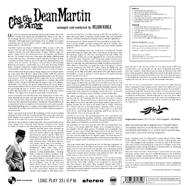 Dean Martin - Cha Cha De Amor (ltd. ed.) (180g)