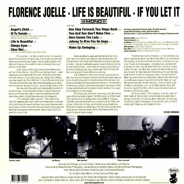 Florence Joelle - Life Is Beautiful If You Let It (180g)