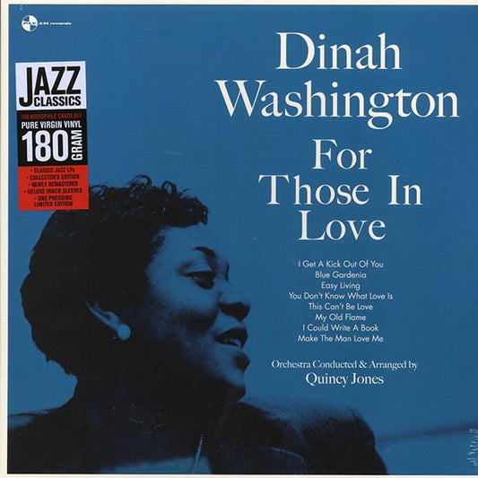 Dinah Washington - For Those In Love (+2 bonus tracks) (ltd. ed.) (180g) (remastered)
