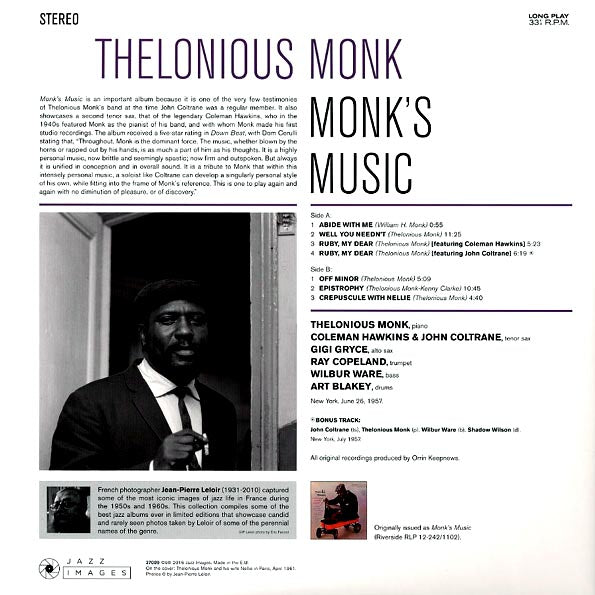 Thelonious Monk - Monk's Music (ltd. ed.) (180g)