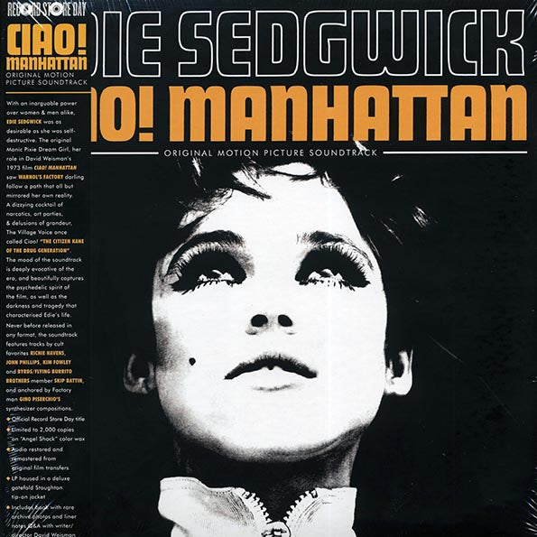 Edie Sedgwick, Gino Piserchio, John Phillips, Etc. - Ciao! Manhattan Original Motion Picture Soundtrack (RSD 2017) (ltd. ed.) (colored vinyl)
