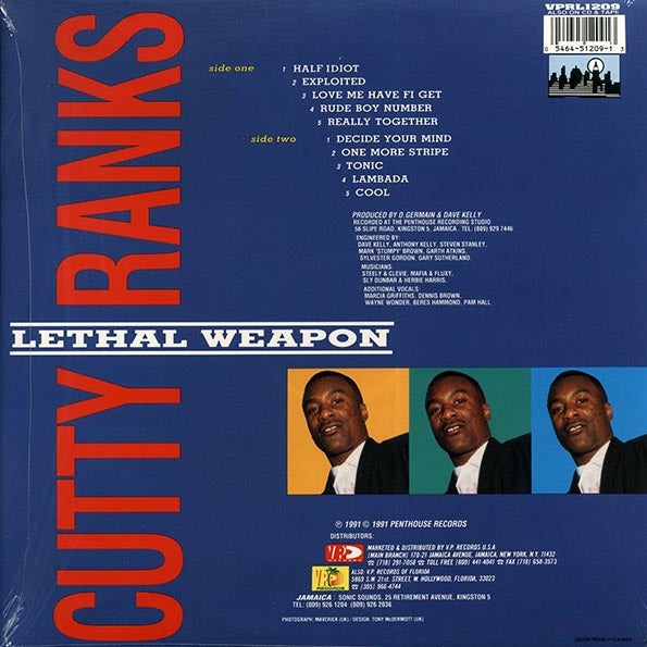 Cutty Ranks - Lethal Weapon