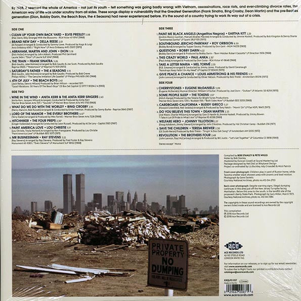 Elvis Presley, The Beach Boys, Roy Orbison, Etc. - Bob Stanley & Pete Wiggs Present State Of The Union: The American Dream In Crisis 1967-1973 (2xLP) (180g) (colored vinyl)