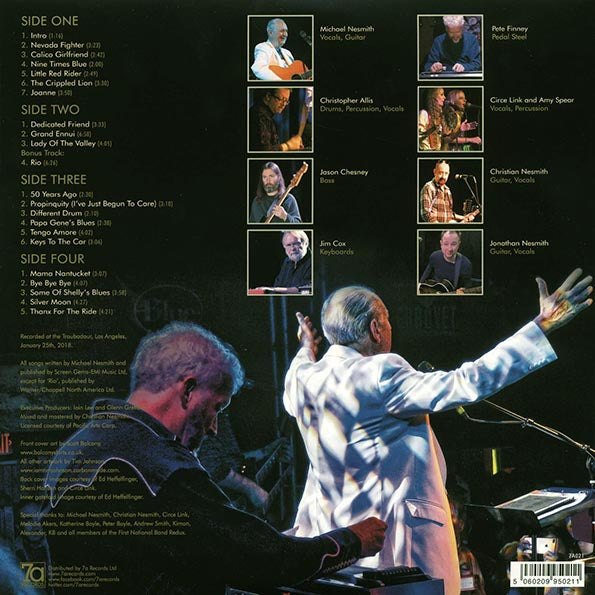 Michael Nesmith & The First National Band Redux - Live At The Troubadour (2xLP) (180g) (colored vinyl)