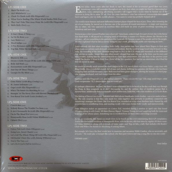 Louis Armstrong - The Platinum Collection (3xLP) (white vinyl)