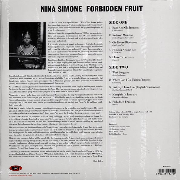Nina Simone - Forbidden Fruit (180g) (green vinyl)