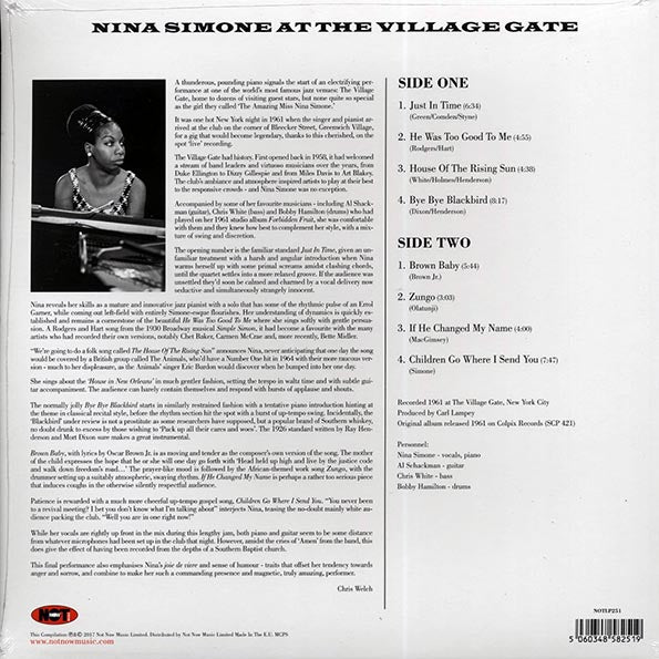 Nina Simone - At The Village Gate (180g) (purple vinyl)