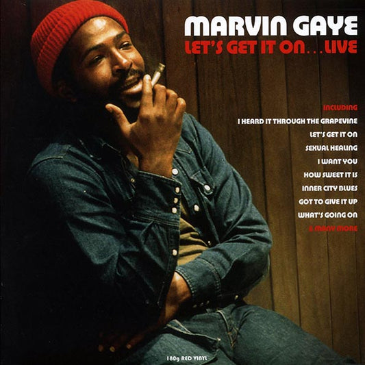 Marvin Gaye - Let's Get It On: Live (2xLP) (180g) (red vinyl)
