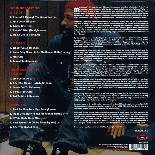 Marvin Gaye - Let's Get It On: Live (2xLP) (180g) (red vinyl)