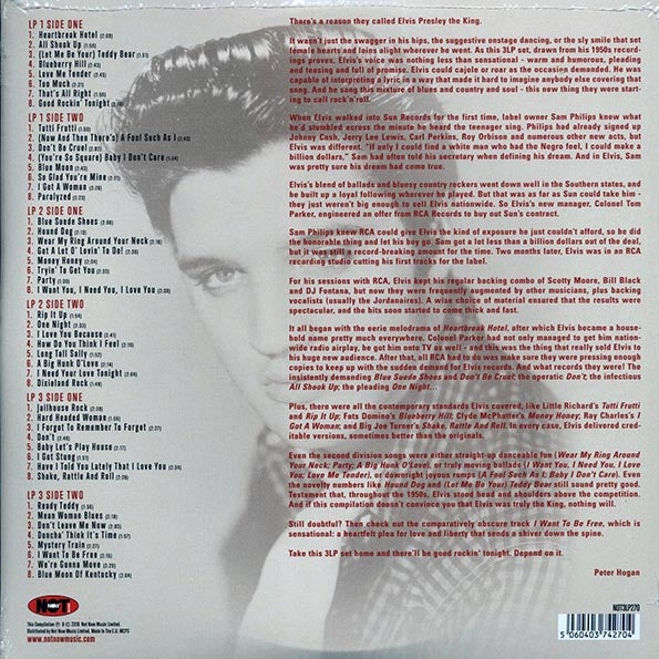 Elvis Presley - In The '50s (3xLP) (red vinyl)