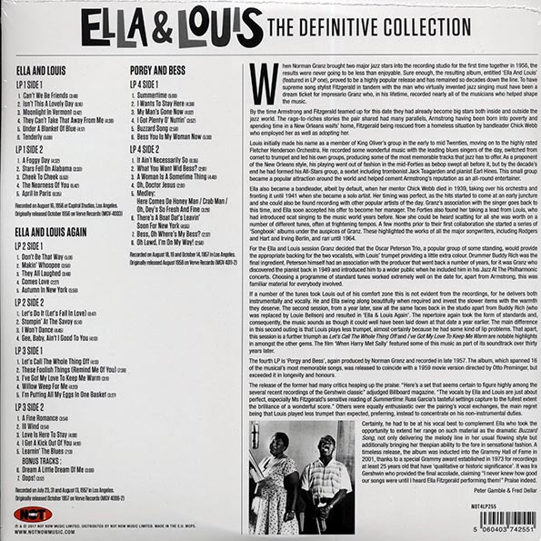 Ella Fitzgerald, Louis Armstrong - The Definitive Collection (4xLP)