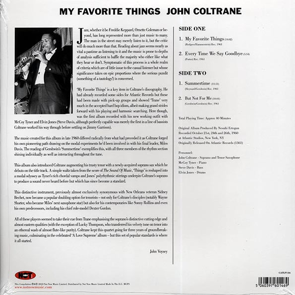 John Coltrane - My Favorite Things (180g)