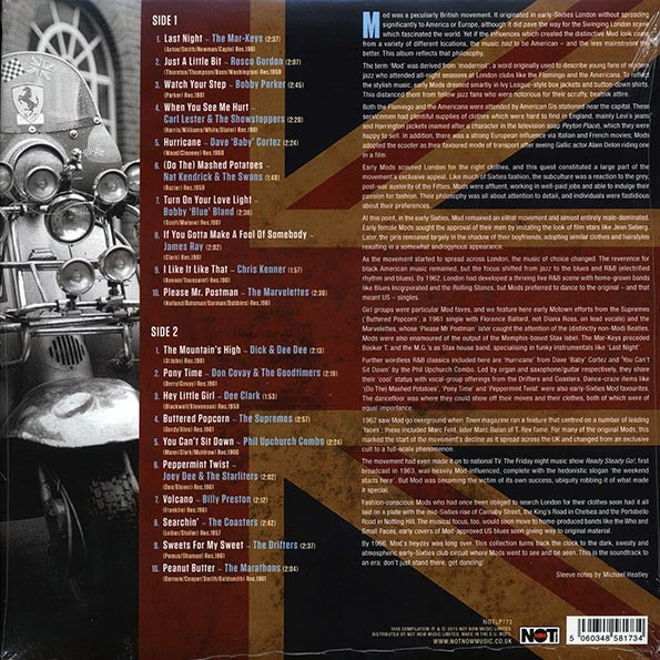 Dee Clark, The Mar-Keys, Rosco Gordon, Etc. - Mods In The UK (180g)