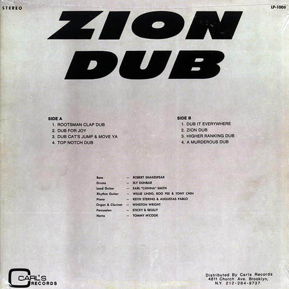 The Revolutionaries - Zion Dub