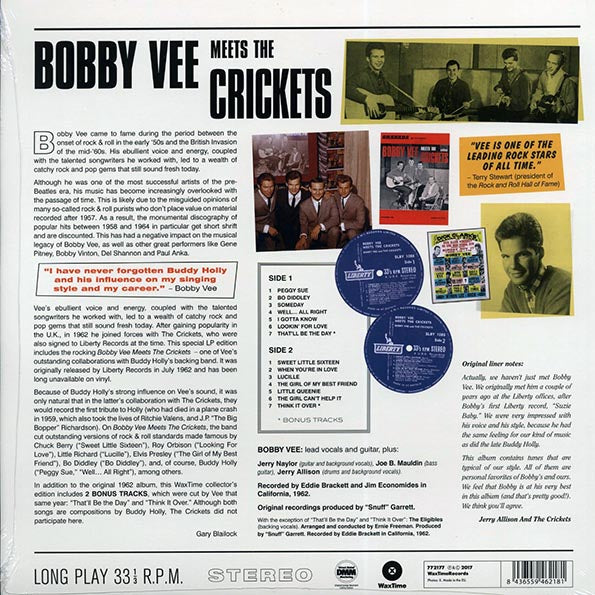 Bobby Vee, The Crickets - Bobby Vee Meets The Crickets (ltd. ed.) (180g)