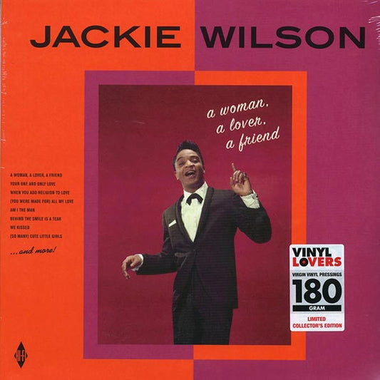 Jackie Wilson - A Woman. A Lover. A Friend. (+2 bonus tracks) (ltd. ed.) (180g)