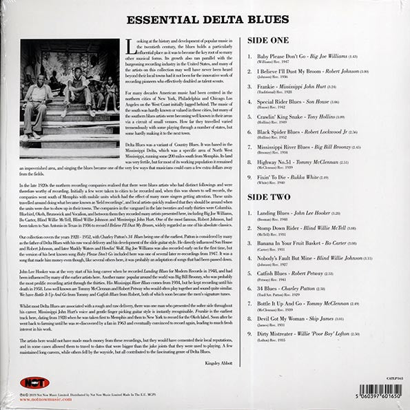 Robert Johnson, Big Joe Williams, Son House, Etc. - Essential Delta Blues (180g)