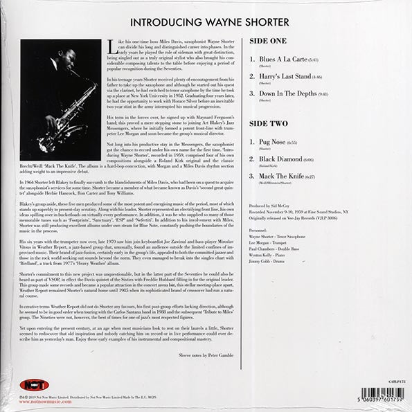 Wayne Shorter - Introducing Wayne Shorter (180g)