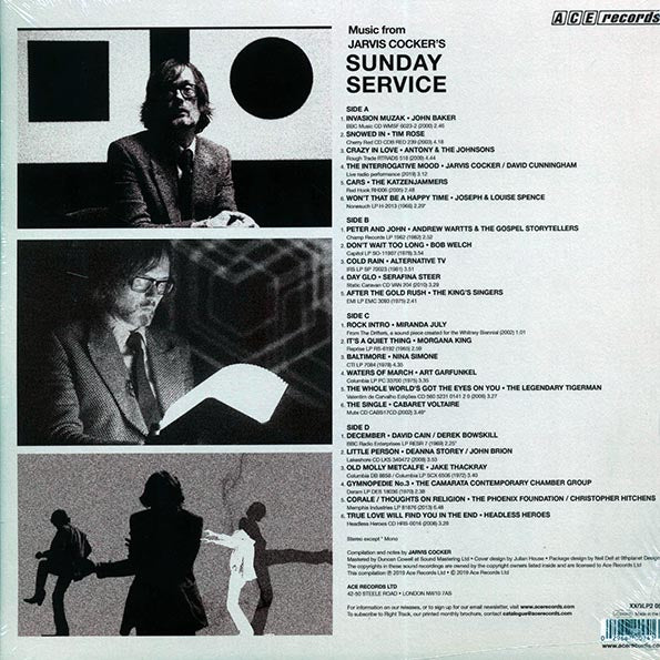 Art Garfunkel, Nina Simone, John Baker, Etc. - Music From Jarvis Cooker's Sunday Service (2xLP)