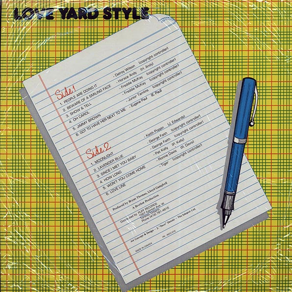 Horace Andy, Freddie McKay, Delroy Wilson, Etc. - Love Yard Style (orig. press)
