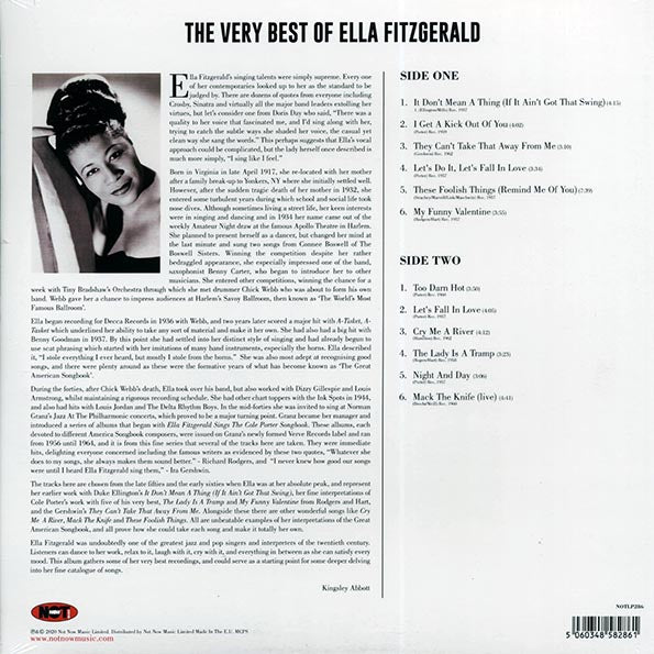 Ella Fitzgerald - The Very Best Of Ella Fitzgerald (180g) (colored vinyl)