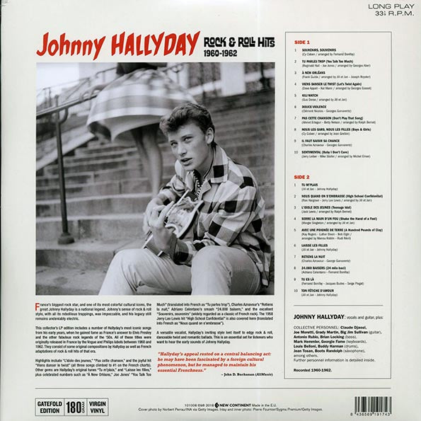 Johnny Hallyday - Rock & Roll Hits 1960-1962 (ltd. ed.) (180g) (High-Def VV)