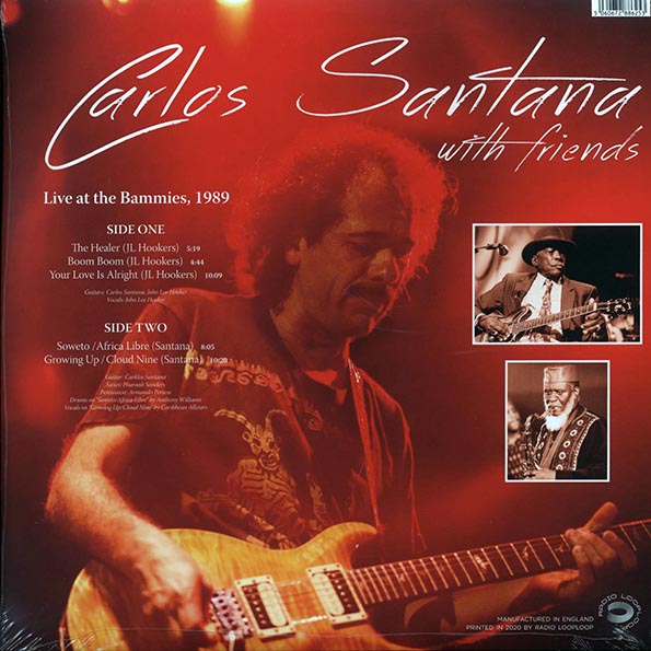 Carlos Santana - Live At The Bammies, 1989: Carlos Santana With Friends
