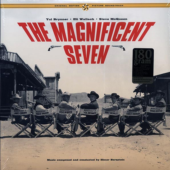 Elmer Bernstein - The Magnificent Seven: Original Motion Picture Soundtrack (22 tracks) (2xLP) (180g)