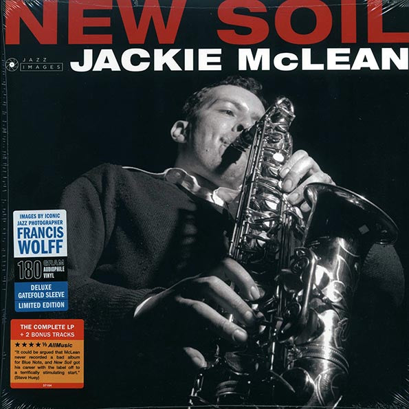 Jackie McLean - New Soil (+bonus track) (ltd. ed.) (180g)