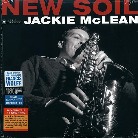 Jackie McLean - New Soil (+bonus track) (ltd. ed.) (180g)