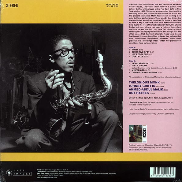 Thelonious Monk - Misterioso (+2 bonus tracks) (ltd. ed.) (180g)