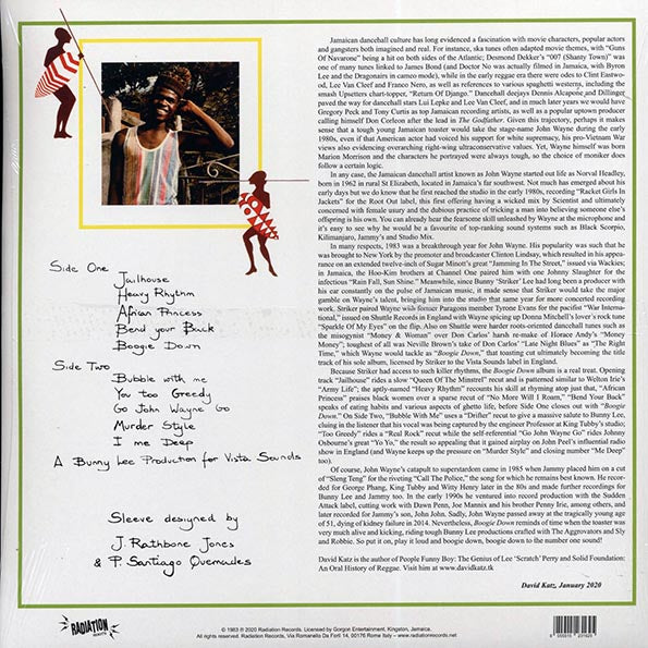 John Wayne - Boogie Down With Sly & Robbie & The Aggrovators