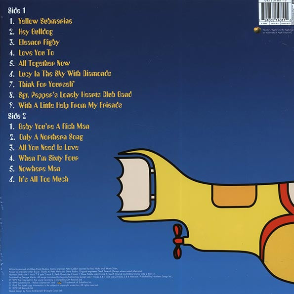 The Beatles - Yellow Submarine Songtrack