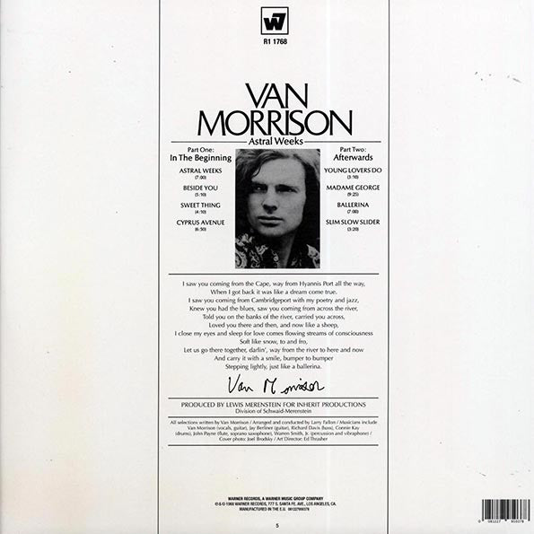 Van Morrison - Astral Weeks (180g)