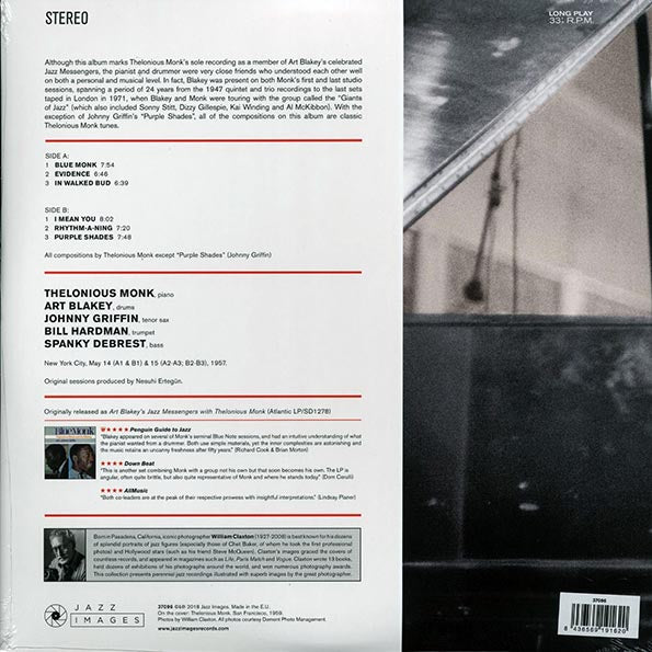 Thelonious Monk, Art Blakey - Blue Monk (ltd. ed.) (180g)