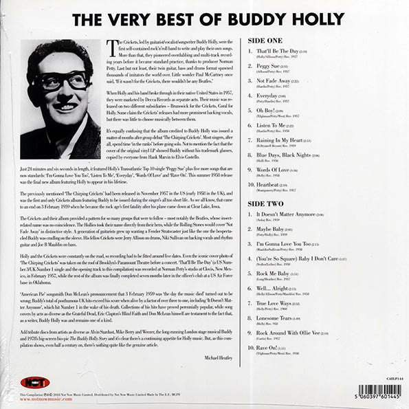 Buddy Holly - The Very Best Of Buddy Holly (180g)