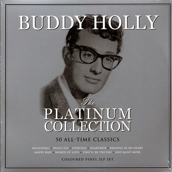 Buddy Holly - The Platinum Collection (50 tracks) (3xLP) (white vinyl)